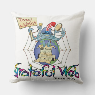 Gweb Spy Dye Throw Pillow