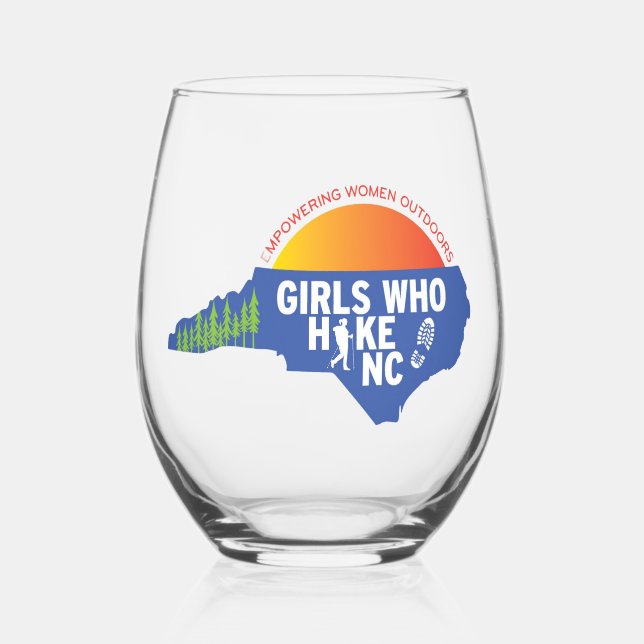GWHNC Stemless Wine glass (Front)
