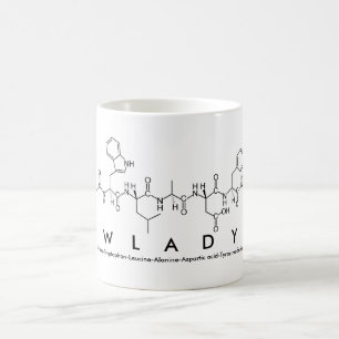 Gwladys peptide name mug