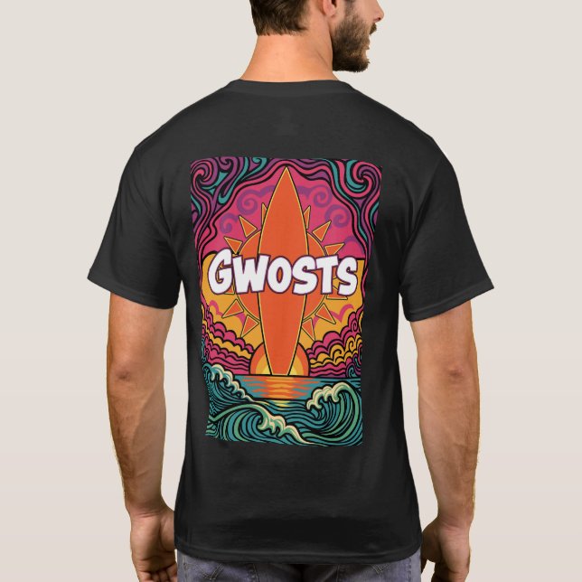 Gwosts Psychedelic  T-Shirt (Back)