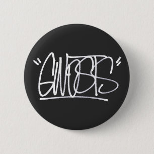 Gwosts Scribble Tag Pin