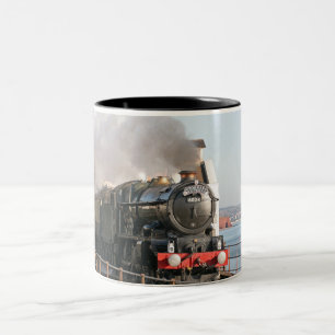 GWR King Edward 1 Steam Engine Two-Tone Coffee Mug