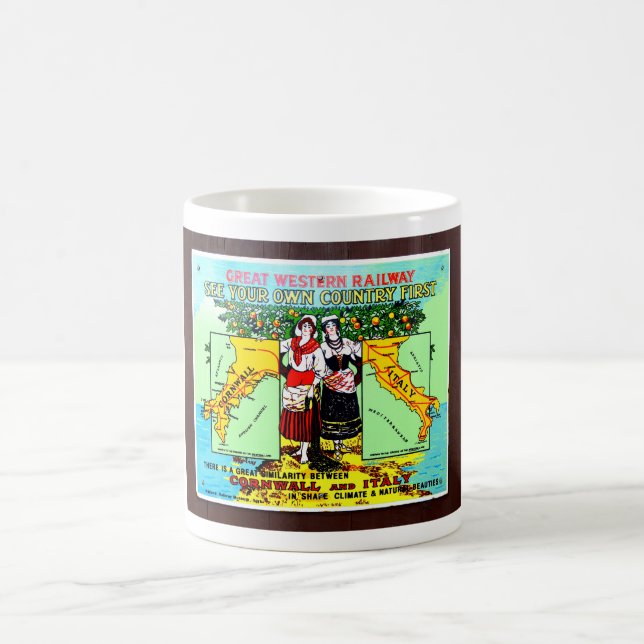 GWR see your own country first Coffee Mug (Center)