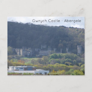 Gwrych Castle - Abergele, North Wales Postcard