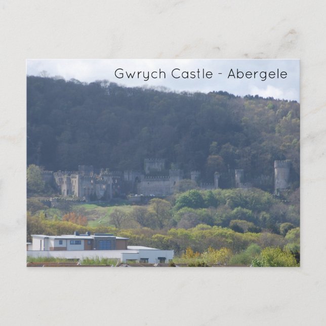 Gwrych Castle - Abergele, North Wales Postcard (Front)