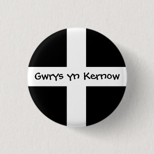 Gwrys yn Kernow - Made in Cornwall 3 Cm Round Badge