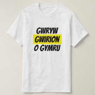 gwryw gwirion o Gymru   silly male from Wales T-Shirt