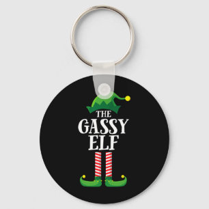 Gy Elf Matching Family Group Christmas Party Key Ring
