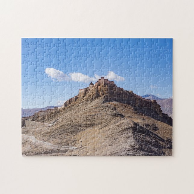 Gyantse Dzong fortress - Tibet Jigsaw Puzzle (Horizontal)