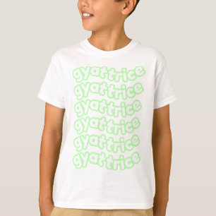@gyattrice Logo Pastel Green Kid’s T-Shirt