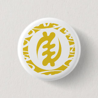 Gye Nyame 3 Cm Round Badge