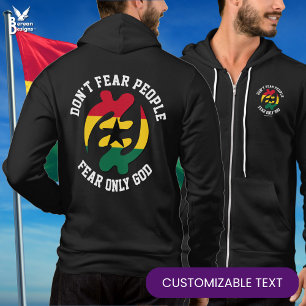 Gye Nyame Adinkra FEAR ONLY GOD Christian Ghana Hoodie
