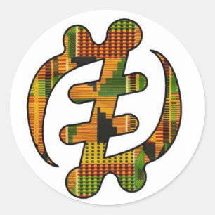 GYE NYAME CLASSIC ROUND STICKER