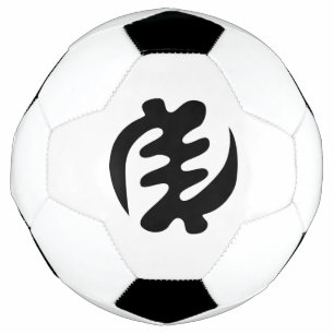 Gye Nyame   God is Supreme Adinkra Symbol Football
