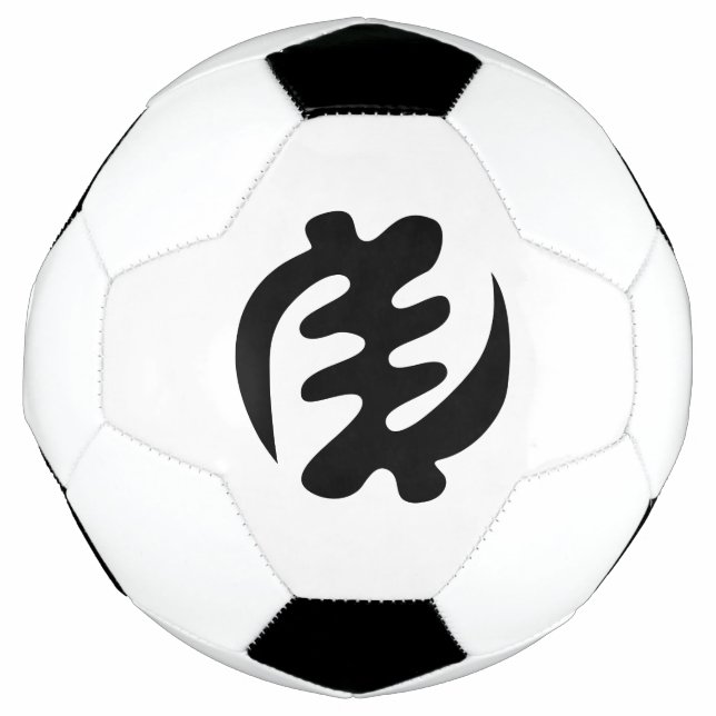 Gye Nyame | God is Supreme Adinkra Symbol Football (Front)