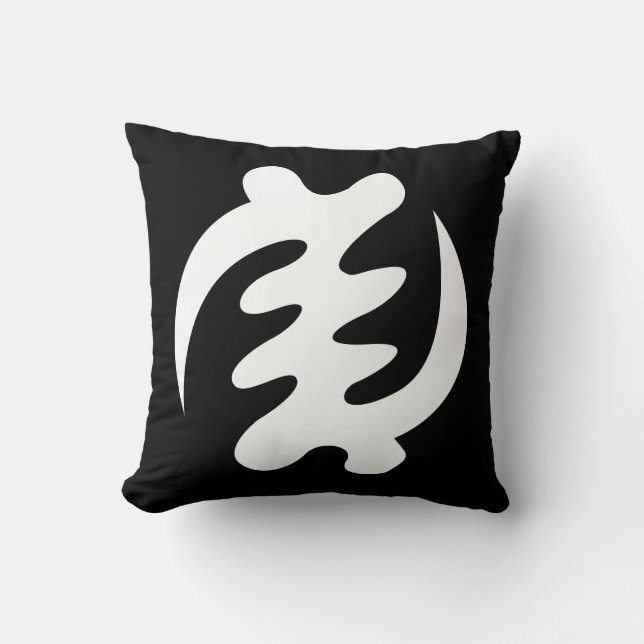 Gye Nyame | God is Supreme Symbol Cushion (Front)