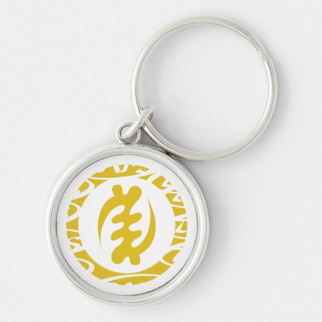 Gye Nyame Key Ring (Front)