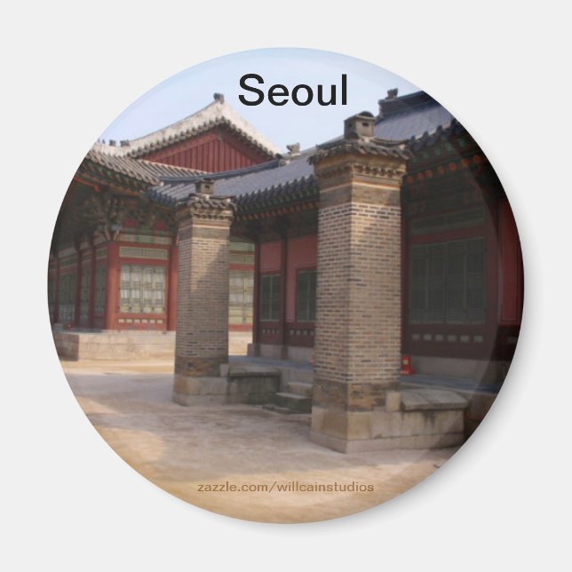 Gyeongbokgung Palace Interior Magnet (Front)