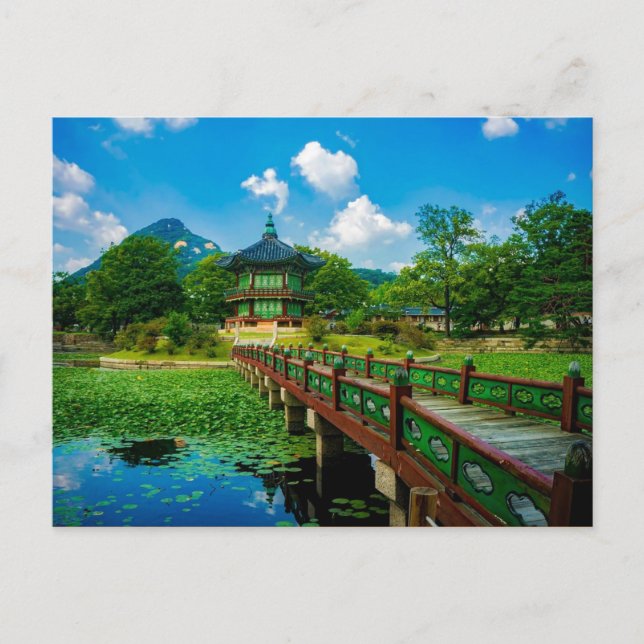 Gyeongbokgung Palace Postcard (Front)