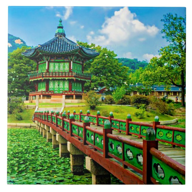 Gyeongbokgung Palace Tile (Front)