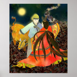 Gyeonwu & Jiknyeo: The Story of Chilseok in Korea Poster