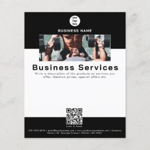 Gym Advertising Leaflet Sales Service Promotional Flyer