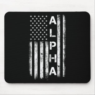 Gym Alpha-flag Workout Bodybuilding Fitness Cool G Mouse Mat