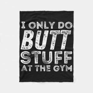 Gym And Bodybuilding Shirts Uni Workout - Black Fleece Blanket