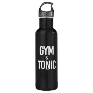Gym and Tonic - - Gym Humour -.png 710 Ml Water Bottle