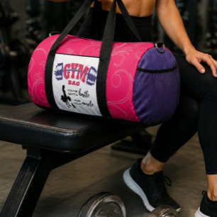 Gym Bag Hustle for Muscle Duffel Bag