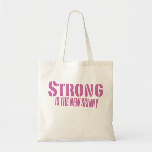 Gym Bag - Strong is the new skinny (Front)