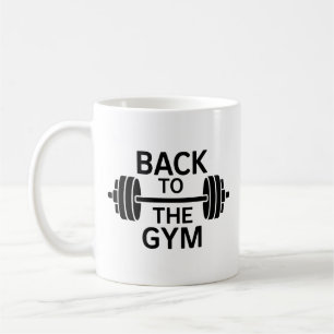 Gym Barbell Coffee Mug