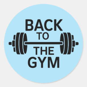 Gym Barbell Sticker