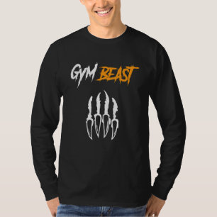 Gym Beast Bodybuilding Powerlifting Weight Lifting T-Shirt