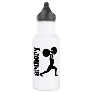 Gym Bodybuilder Personalised 532 Ml Water Bottle