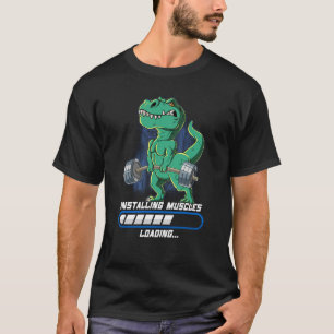 Gym Bodybuilding Installing Muscles 1 T-Shirt