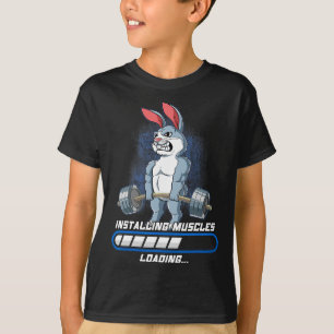 Gym Bodybuilding Installing Muscles T-Shirt