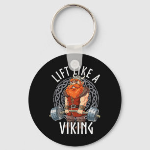 Gym Bodybuilding Lift Like A Viking Key Ring