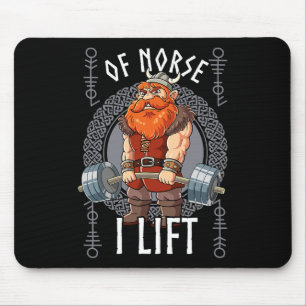 Gym Bodybuilding Training Of Norse I Lift Viking  Mouse Mat