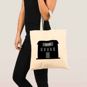 Gym Building Tote Bag