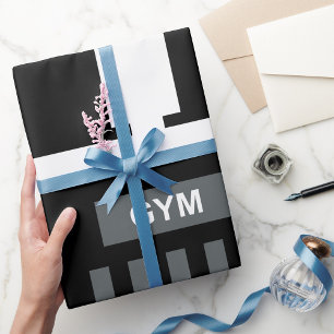Gym Building Wrapping Paper