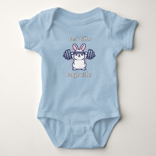 Gym bunny   baby bodysuit