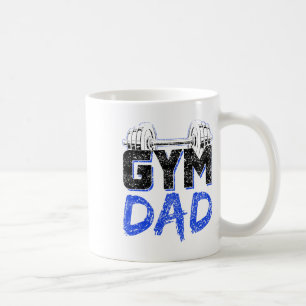 Gym Dad Fitness Workout Weightlifting Training Fat Coffee Mug