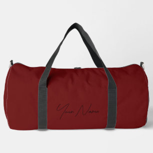 Gym Duffle Bag Rose Red HAMbyWG