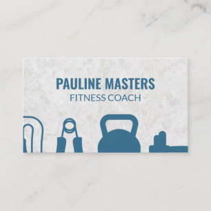 Gym Equipment Training Tools Appointment Card