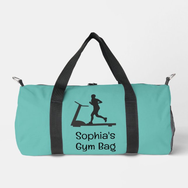 Gym Exercise Fitness Design Duffel Bag (Front)
