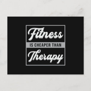 Gym Fitness Dance Dancing Sport Workout Gift Idea Postcard