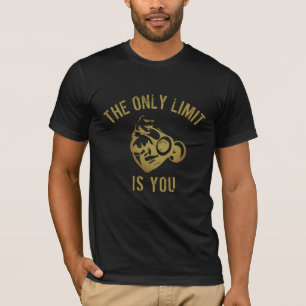 GYM fitness workout bodybuilding weightlifting  T-Shirt