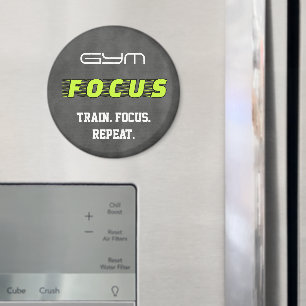 Gym Focus motivational Magnet