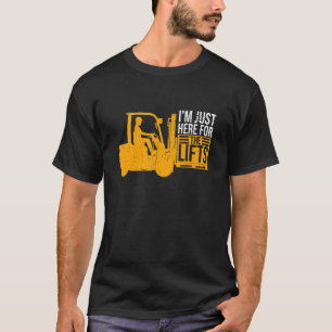 Gym  Fork Stacker Operator Warehouse Forklifter 2 T-Shirt